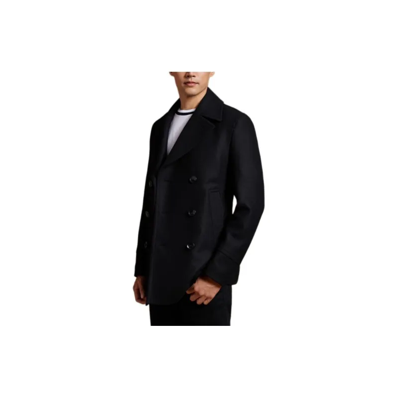 HUGO BOSS FW24 Coats Men's Black-3