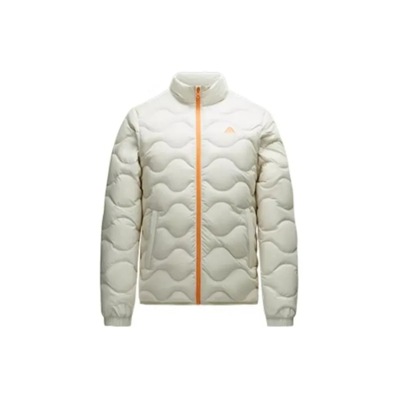 Anta Outdoor Collection Down Jacket Women's Oatmeal Gray-0