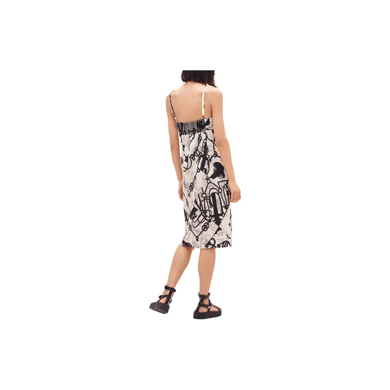 HERMES SS22 Sleeveless Dress Women's White-2