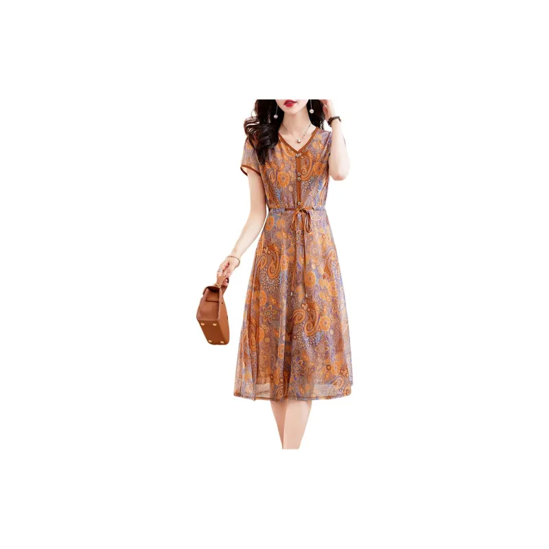 Mula Short Sleeved Dresses Women's-4