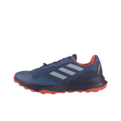 Adidas Tracefinder Trail Anti-Slip Wear-Resistant Low-Top Outdoor Shoes Men's Blue