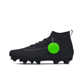 Under Armour Yard Anti Slip Wear Resistant High Top Training Shoes Men's Black Silver