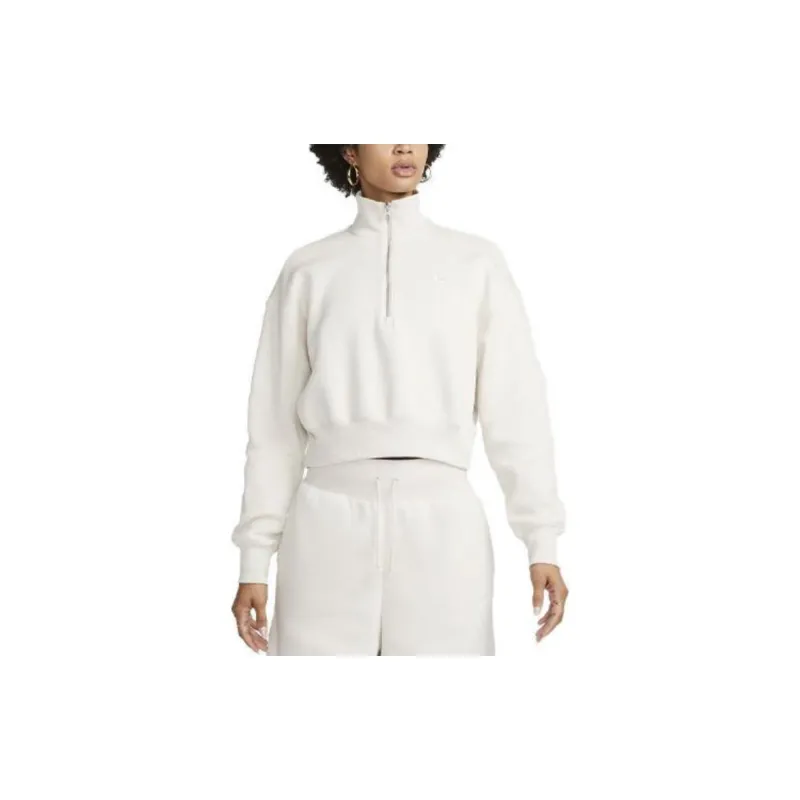 Nike Sportswear Phoenix Fleece Women's 1/4 Zip Cropped Sweatshirt-3