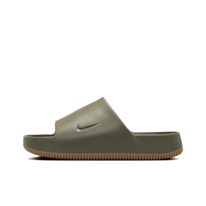 Nike Calm Slide Medium Olive Gum-0