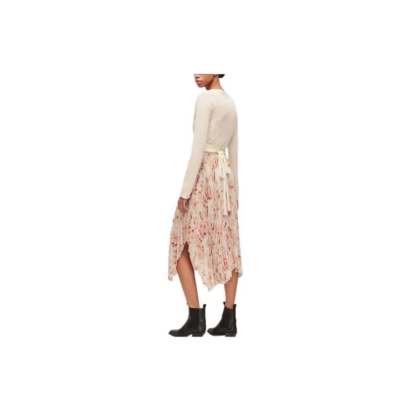ALLSAINTS Slip Dresses Women's Pink-3