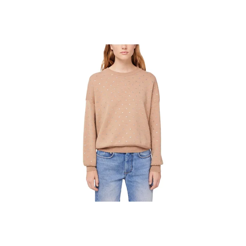 Paco Rabanne Crystal embellished Wool Jumper-1
