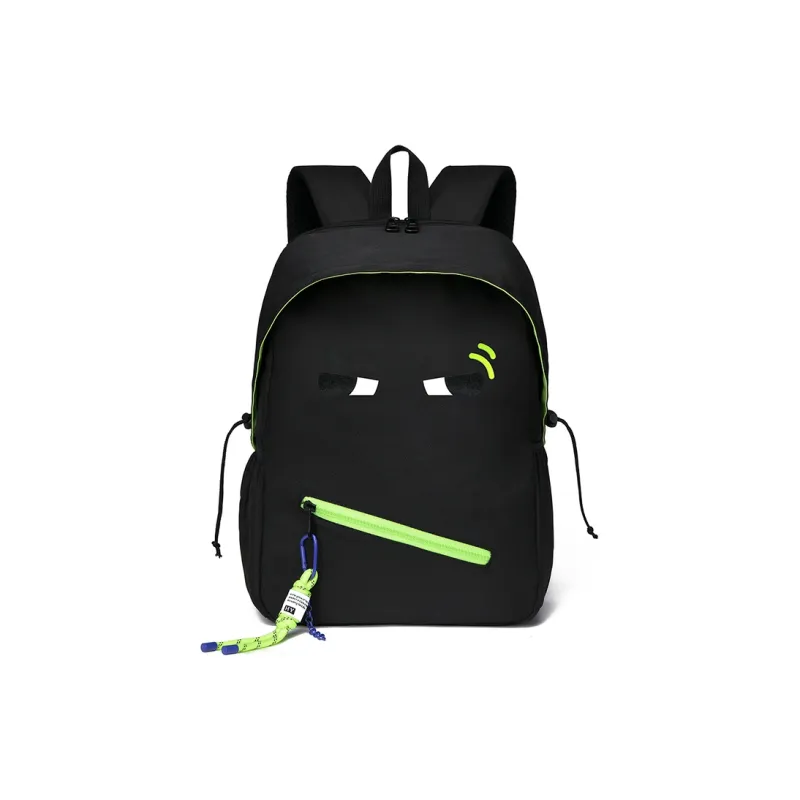 BAODIDAISHU Nylon Backpack Regular Unisex Black-5