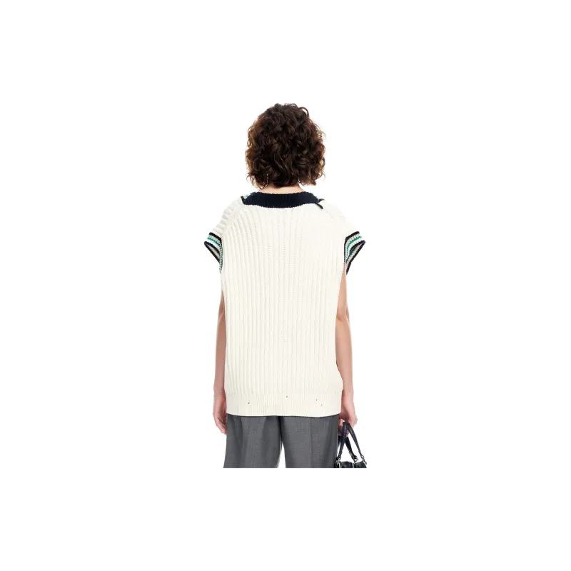 III VIVINIKO Tank Top Women's Raw White-1