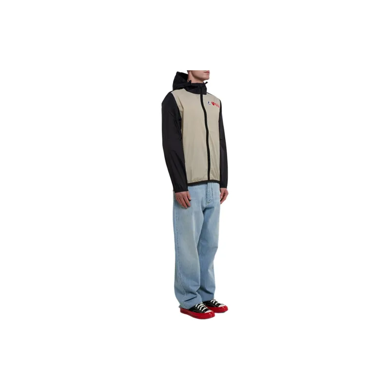 Comme Des Garcons Play X K Way Logos Full Zip Jacket-3