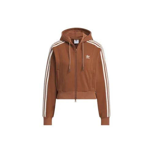 Adidas Originals ADICOLOR Jackets Women's Dark Brown