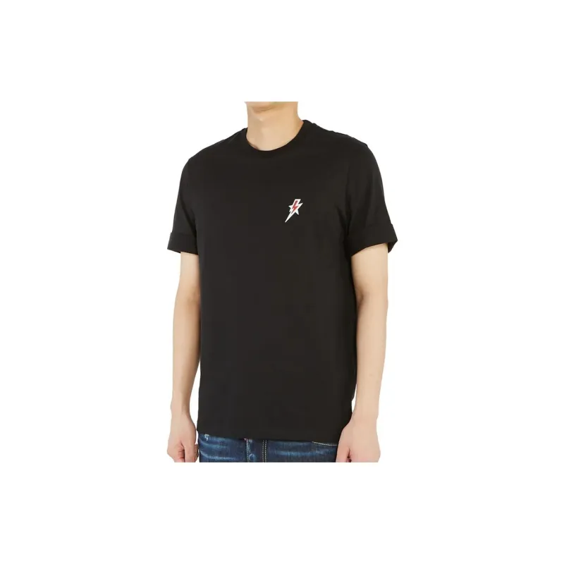 Neil Barrett T Shirts Men Black-4