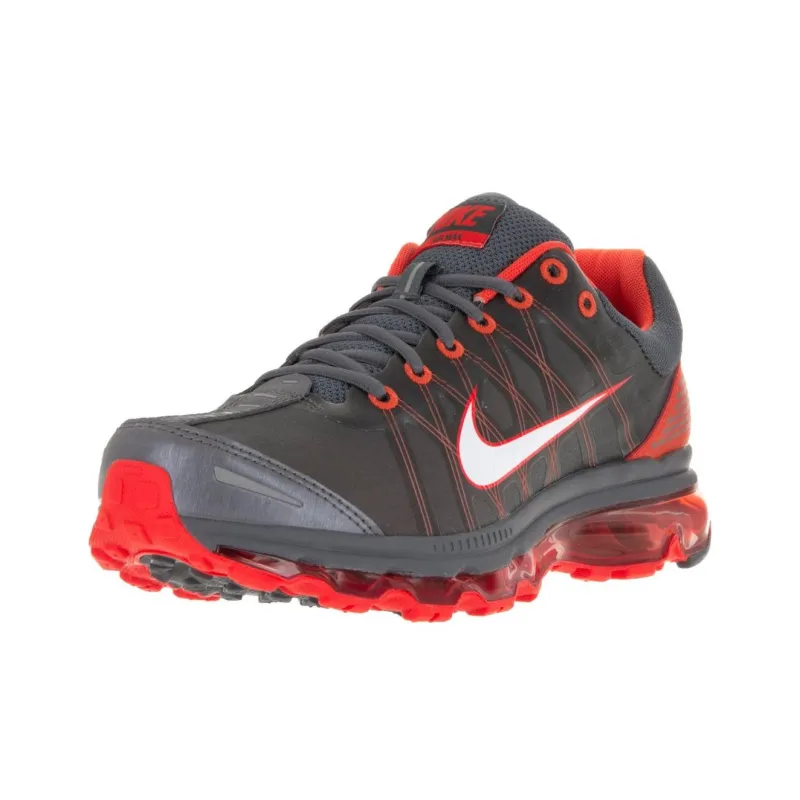 Nike Air Max 2009 Dark Grey White Vivid Orange-2