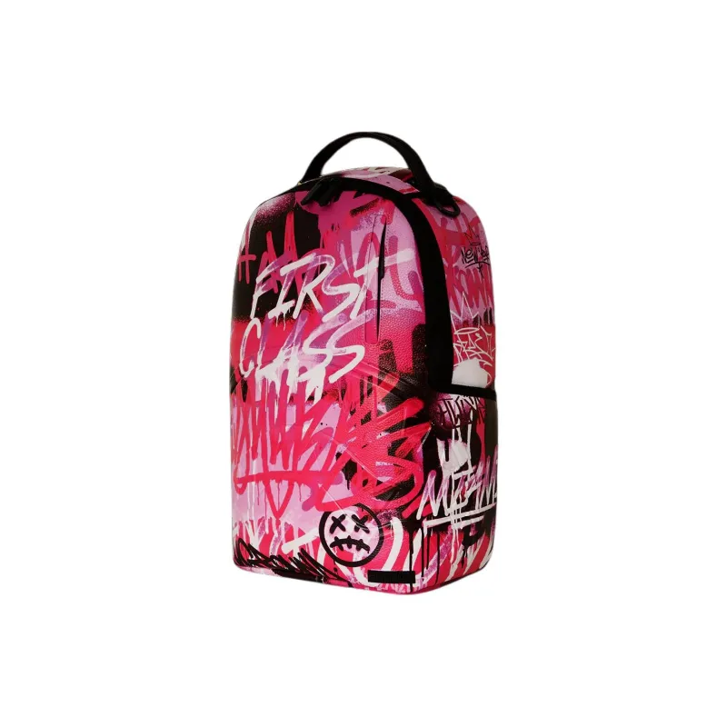 SPRAYGROUND Artificial Leather Backpack Women's Pink-1