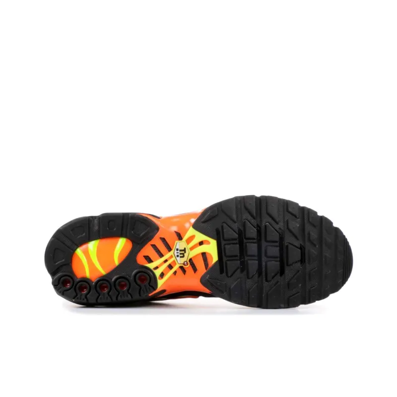 Nike Air Max Plus Anti Slip Wear Resistant Low Top Casual Running Shoes Men's Black-3