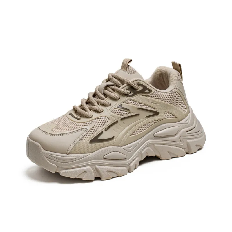 DM Individual Versatile Commute Trendy Wear-Resistant Height Increasing Low-Top Chunky Sneakers Men's Box Included-10