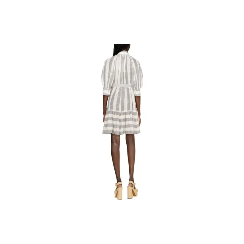 Zimmermann SS24 Short-Sleeved Dresses Women's White-2