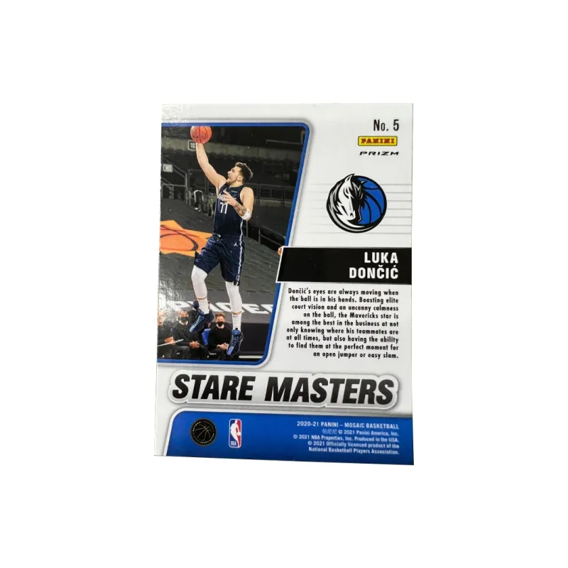 PANINI Dallas Mavericks Luka Doncic Mosaic Refringence Montage Style Star Card Sports Cards 1 Pc-1