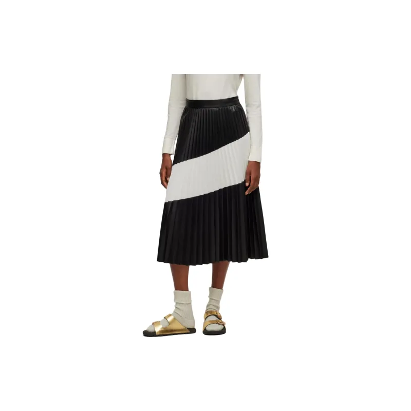 HUGO BOSS Casual Short Skirts Women's Black-2