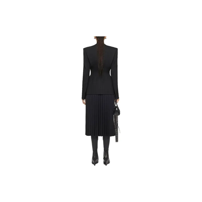 Givenchy 4G Plaque Pleated Midi Skirt-2