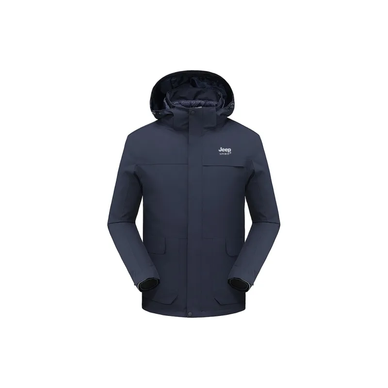 JEEP SPIRIT Waterproof, Windproof, And Water Repellent Windbreaker Jacket Unisex-8