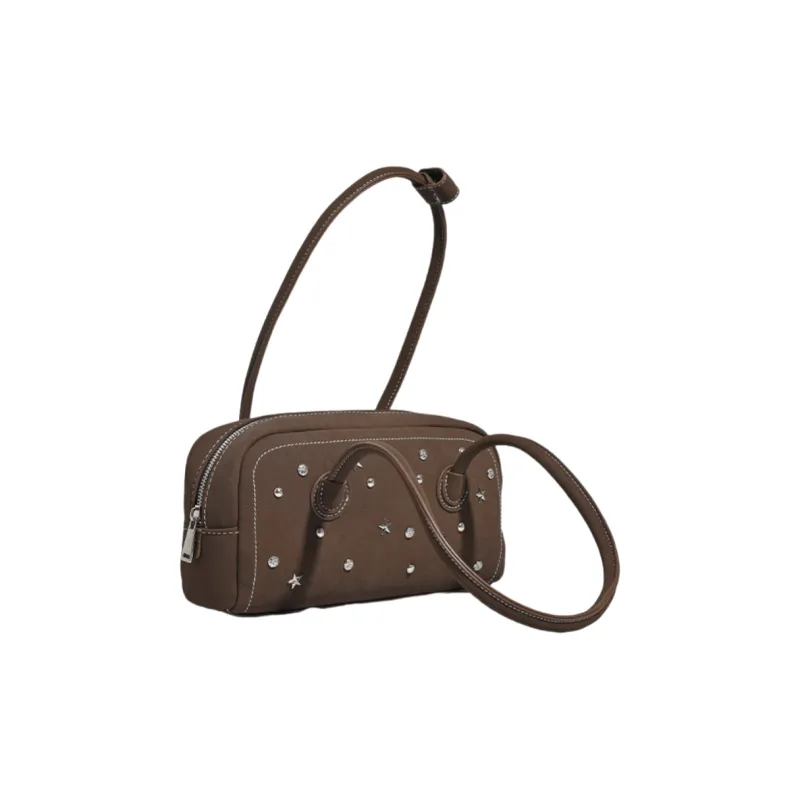 NOMK Suede Underarm Shoulder Bag Women's Multicolor-1