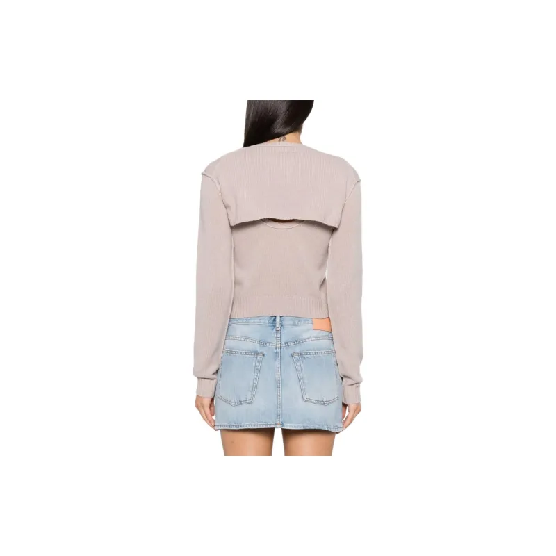 Acne Studios Layered Knitted Jumper-1