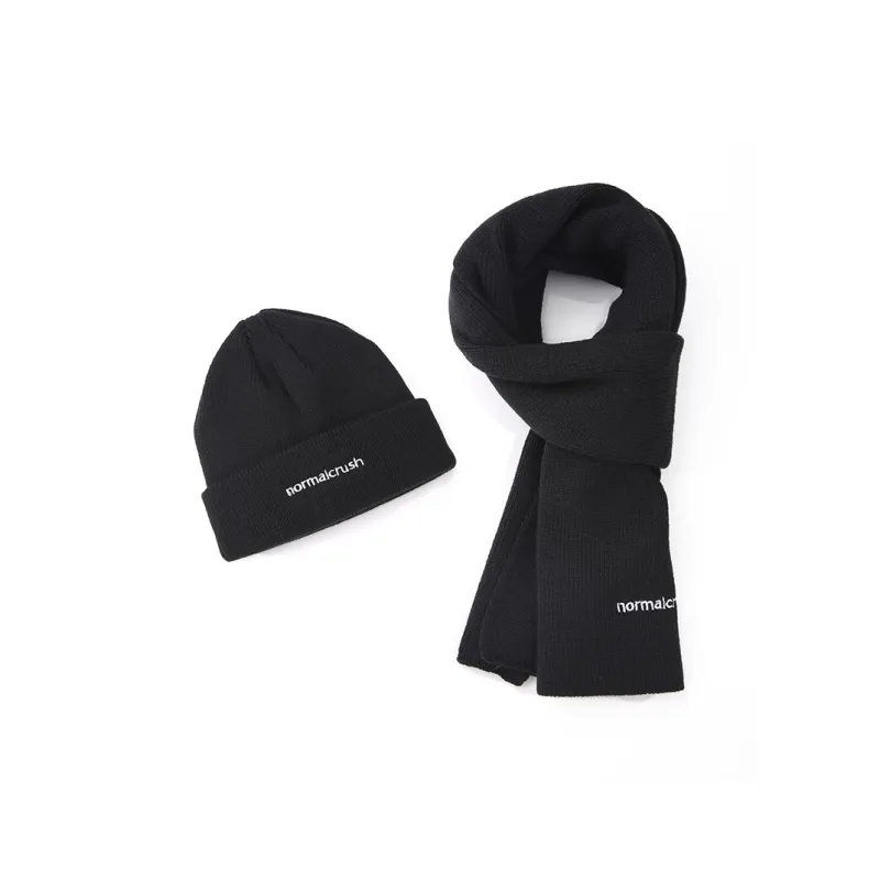 FREE RABBITⅡ Plush Yarn Scarf Set Unisex-5
