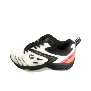 FLEX PRO FB Anti-Slip Wear-Resistant Low-Top Badminton Shoes Unisex Black White