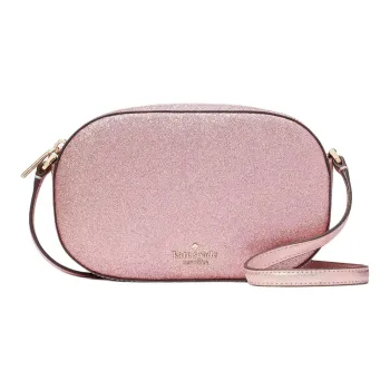 Kate Spade Glitter Fabric Shoulder Bag Crossbody Bag Women's Pink