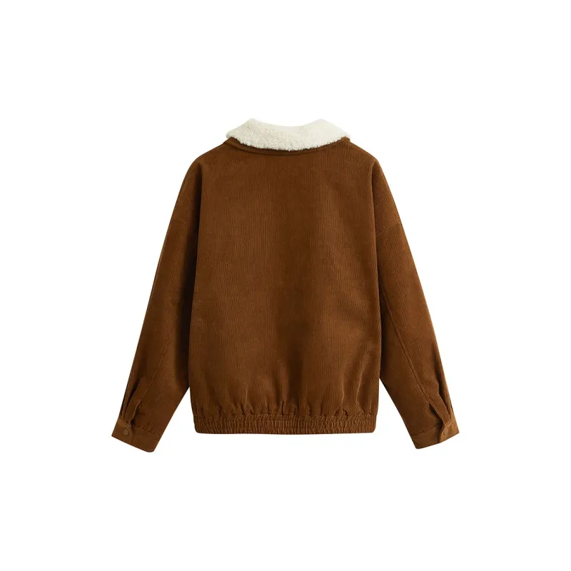 Inman Puffer Jacket Women's Coffee-1