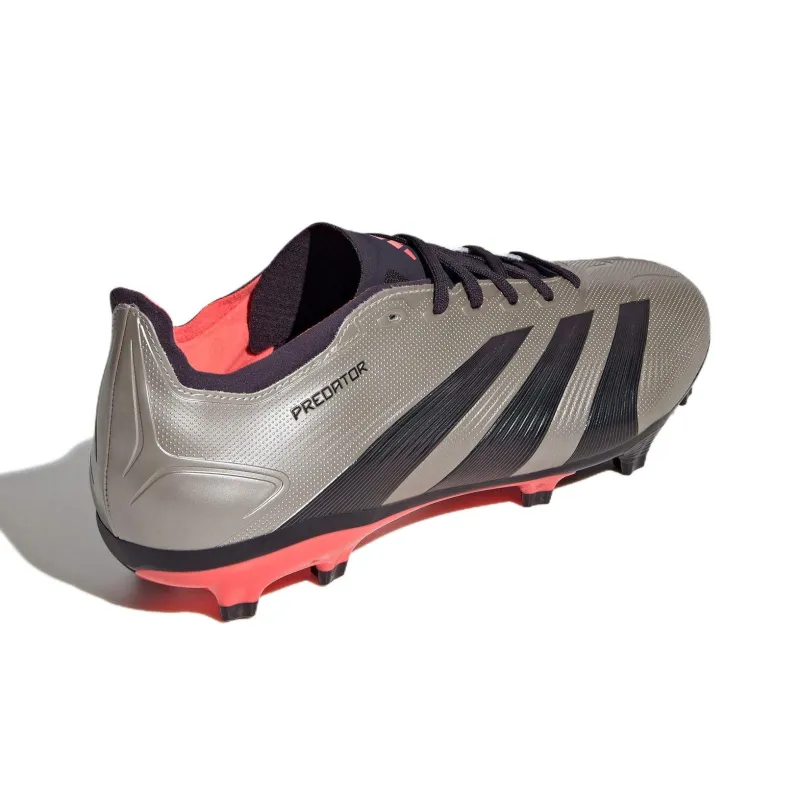 Adidas Predator League Fg Platinum Metallic Aurora Black Turbo-2