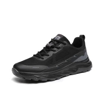RED DRAGONFLY Outdoor Casual Athletic Shoes Flyknit Breathable Lightweight Height Increasing Low Top Hiking Shoes Men's