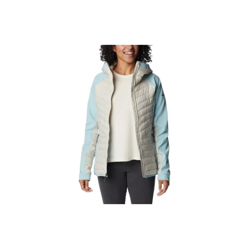 Columbia Powder Lite™ Jackets Coats Women's Blue White Multicolor-2