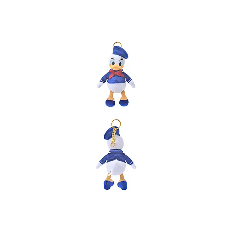 Disney Daisy Sailor Suit Key Ring Dolls Plush Pendant 21cm Height-1