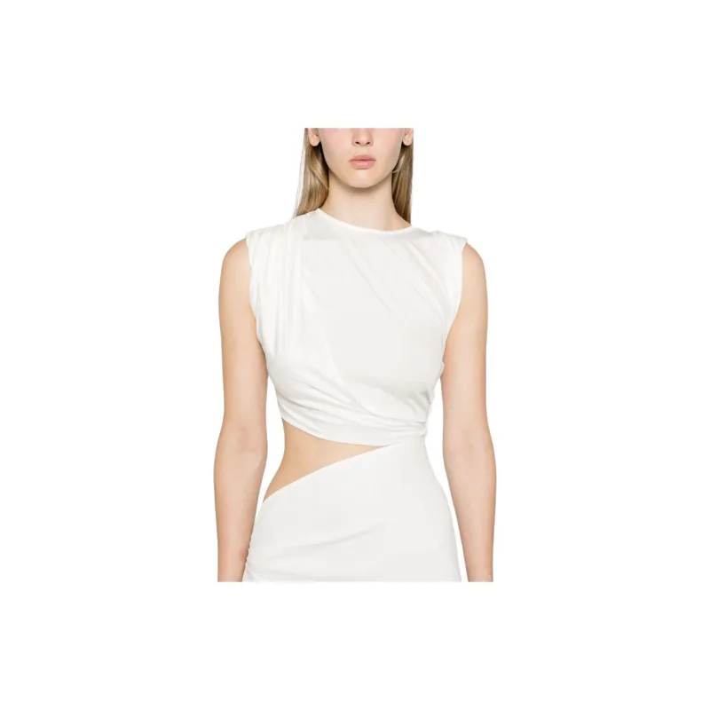 Christopher Esber Cut out Draped Maxi Dress-4