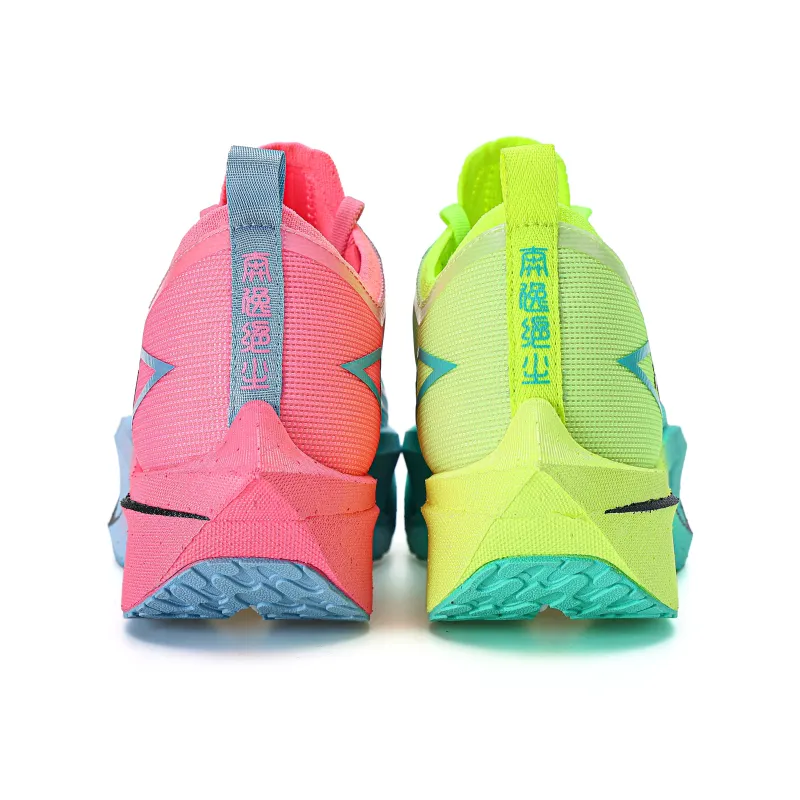 PERW Low Top Genuine Carbon Plate Running Shoes Unisex Mismatched Color Summer Night Aurora-3