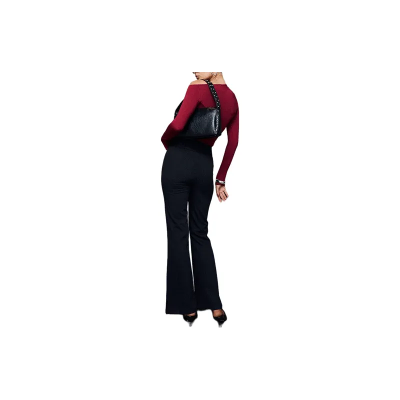 PRINCESS POLLY MARTINAZ PANTS Casual Pants Women's BLACK/Black-2