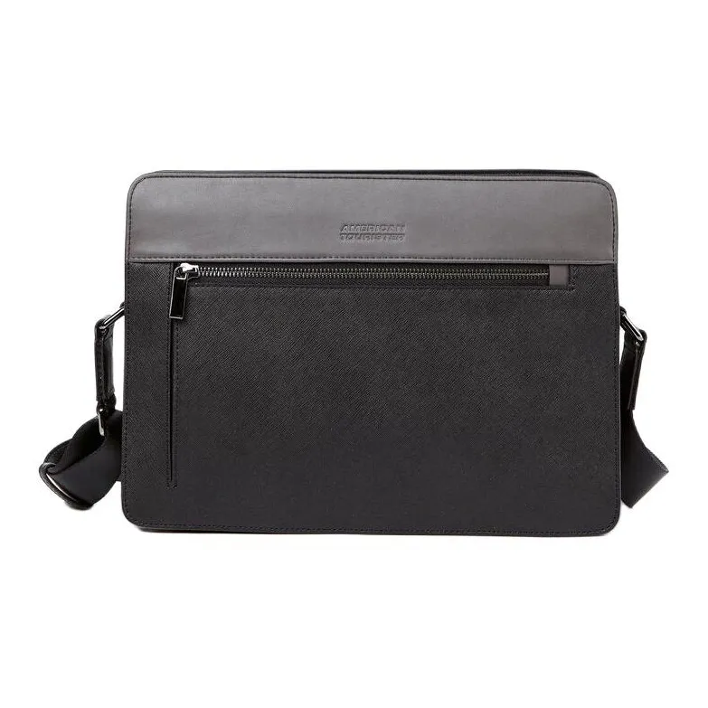 AMERICAN TOURISTER PU Crossbody Bag Unisex Black-0