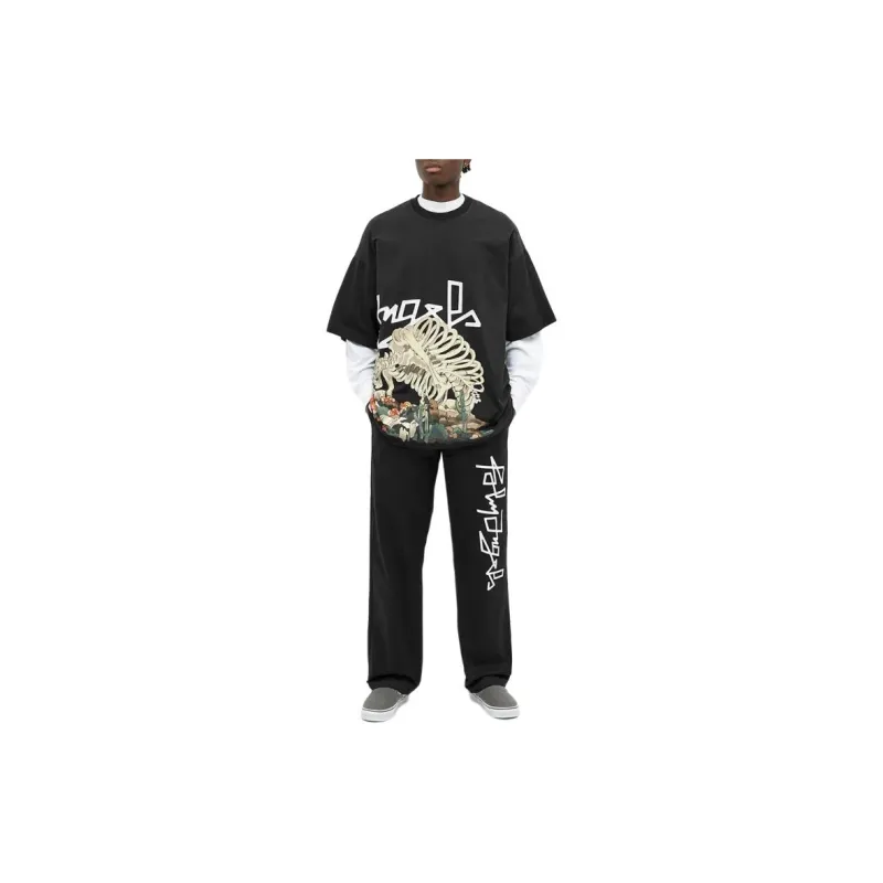 PALM ANGELS T Shirts Men Black-1