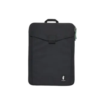 Cotopaxi Recycled Polyester Laptop Bag Unisex Black