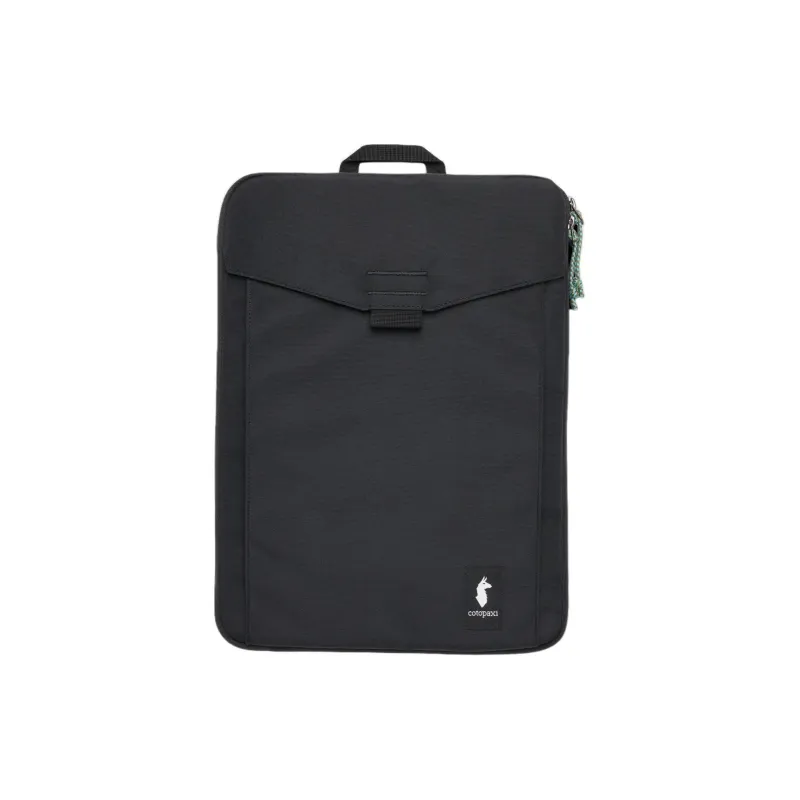 Cotopaxi Recycled Polyester Laptop Bag Unisex Black-0