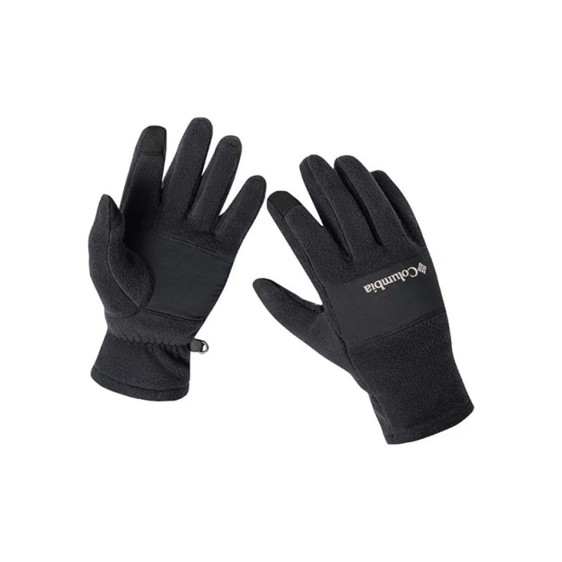 Columbia Polyester Gloves Men's Black-1