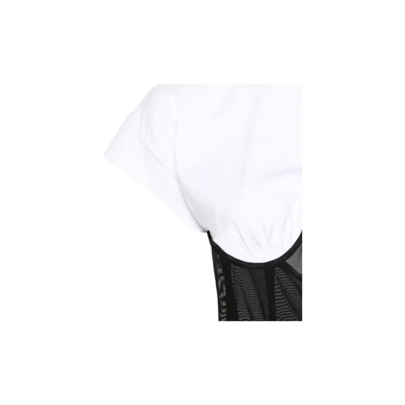 VERSACE JEANS COUTURE SS24 Regular T Shirt Women's White-4