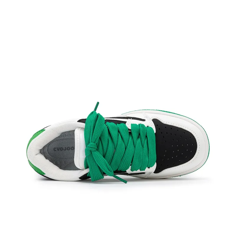 CVOJOO Low Top Skateboard Shoes Unisex Emerald-2