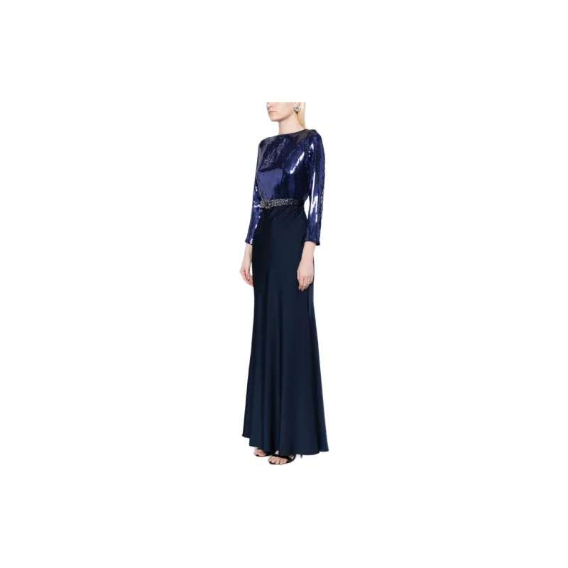 Sachin & Babi Christabel Sequined Gown-3