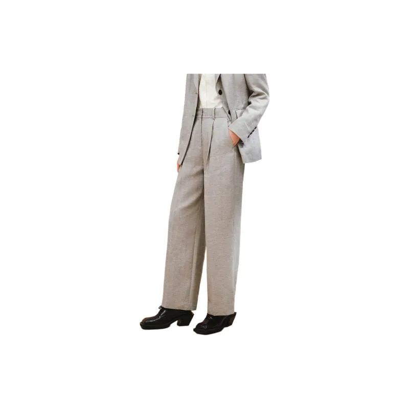 INSUN Suit Trouser Women's Light Gray-1