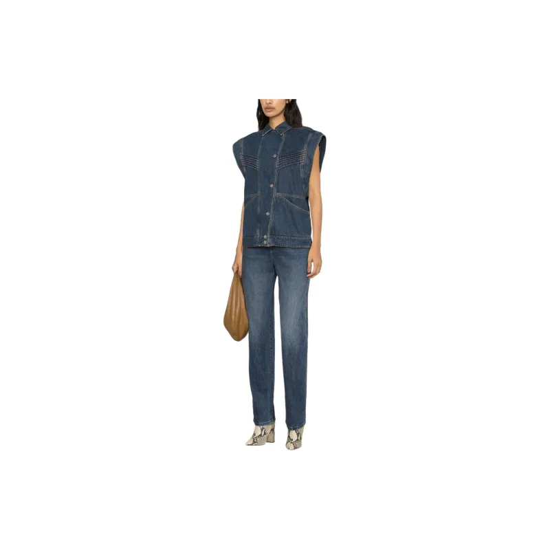 ISABEL MARANT Harmon Button Up Jacket-3