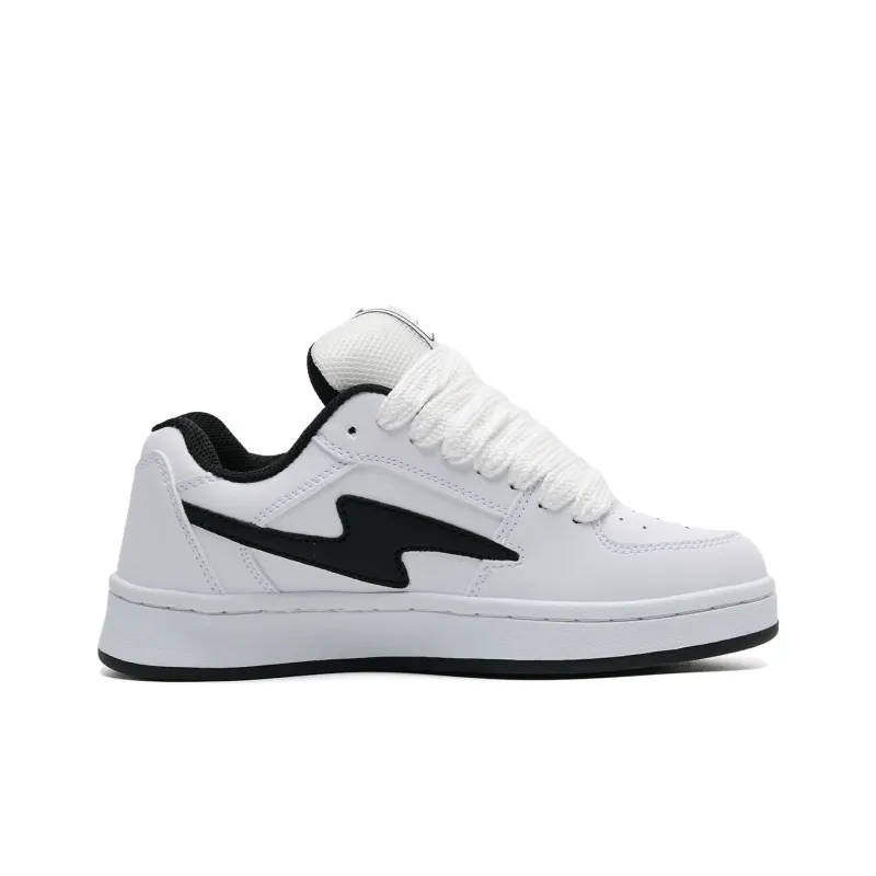 OAOQ Height Increasing Wear-Resistant Lightweight Breathable Slip-Resistant Low-Top Skateboard Shoes Unisex Box-50