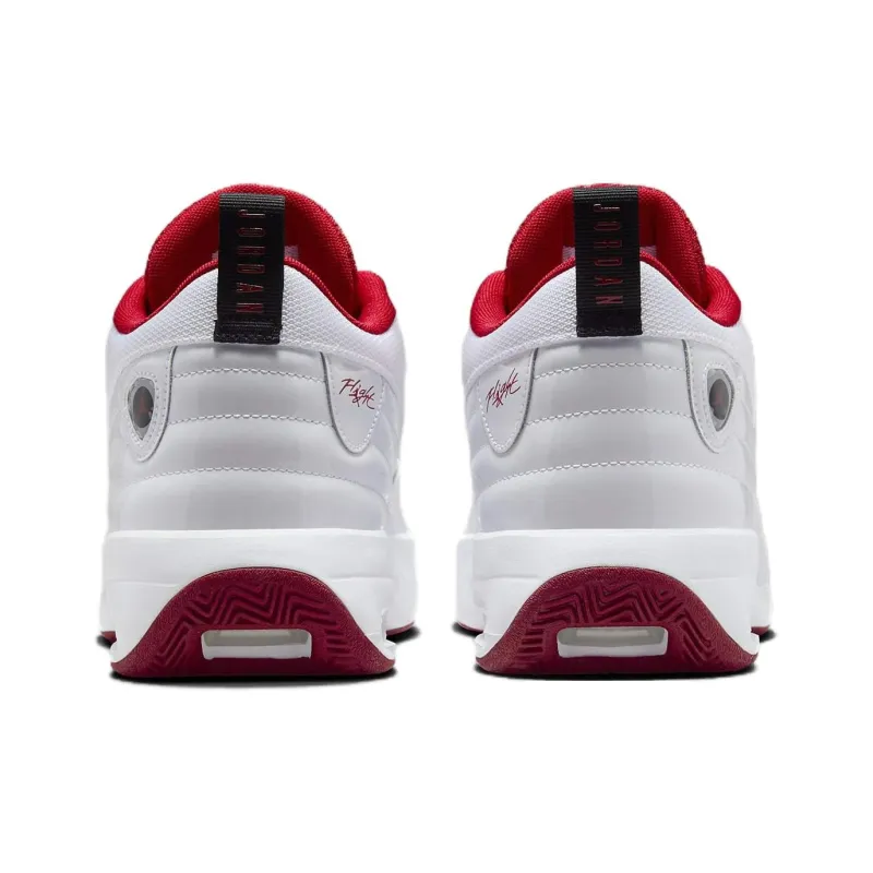 Air Jordan Max Aura 6 'White Black Gym Red'-4