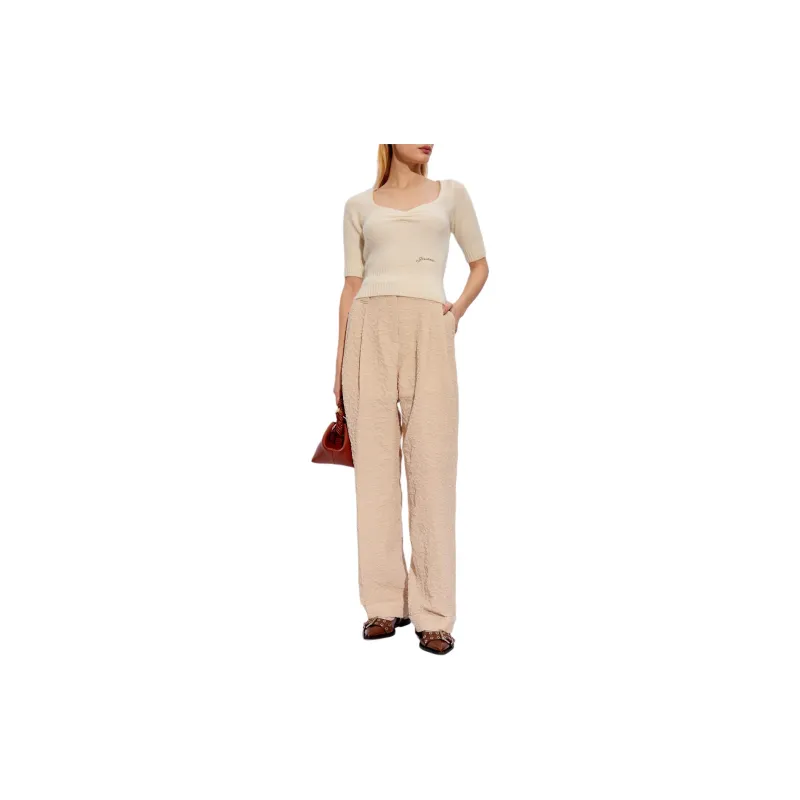 GANNI Top With Logo-1